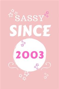 Sassy Since 2003
