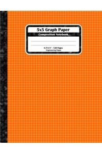 5x5 Graph Paper Composition Notebook