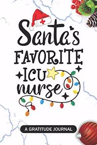 Santa's Favorite ICU Nurse - A Gratitude Journal