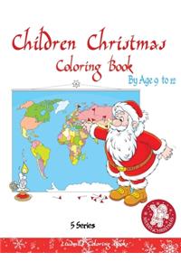 childrens christmas coloring books by age 9 to 12