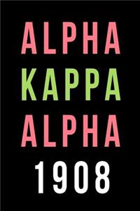 Alpha Kappa Alpha 1908
