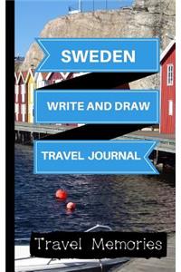 Sweden Write and Draw Travel Journal