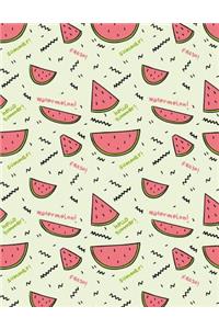 Watermelon Notebook Grid
