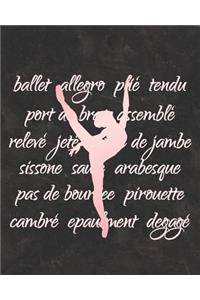 Elegant Ballet Arabesque