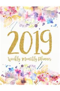 2019 Monthly Planner 8.5 x 11