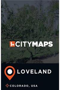 City Maps Loveland Colorado, USA