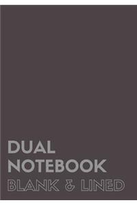 Dual Notebook Blank & Lined