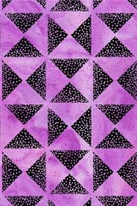 Bullet Journal Notebook Triangles with Dots Pattern 9