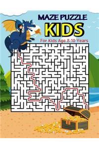 Maze Puzzle For Kids Age 8-10 Years