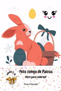 Feliz conejo de Pascua