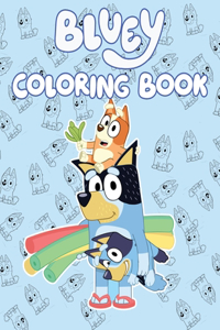 Bluey Coloring Book