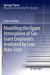 Modelling the Upper Atmosphere of Gas-Giant Exoplanets Irradiated by Low-Mass Stars