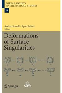Deformations of Surface Singularities