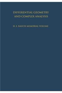 Differential Geometry and Complex Analysis