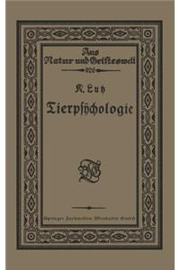 Tierps&#255;chologie Eine Einführung in Die Vergleichende Ps&#255;chologie