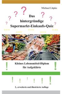 hintergründige Supermarkt-Einkaufs-Quiz