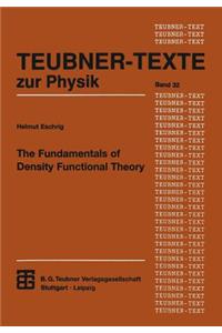 Fundamentals of Density Functional Theory