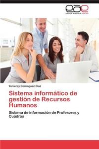 Sistema Informatico de Gestion de Recursos Humanos