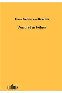 Aus großen Höhen