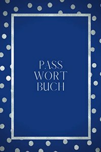 Passwort Buch - A5 - Notizbuch fur Passworter - zweispaltiger Organizer - 100 Seiten - FSC Papier