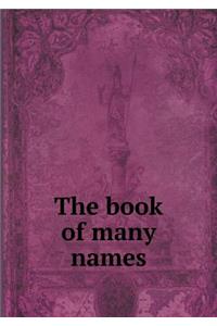 The book of many names