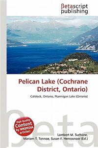 Pelican Lake (Cochrane District, Ontario)