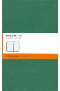 Moleskine Notebook Ruled Oxide Green Hard Cover Large