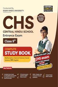 Examcart Central Hindu School Entrance Exam Class 9 Complete Guidebook For 2024 Exam In English