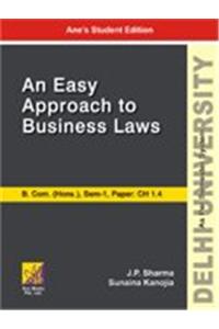 An Easy Approach to Business Laws