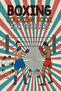 Boxing Coloring Book For Toddlers