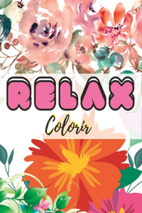 Flores Para Colorir E Relaxar