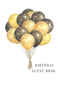Birthday Guest Book