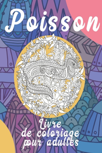 Poisson - Livre de coloriage pour adultes