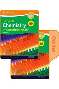 Complete Chemistry for Cambridge IGCSE Print and Online Student Book Pack