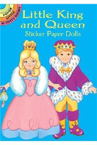 Little King and Queen Sticker Paper Dolls