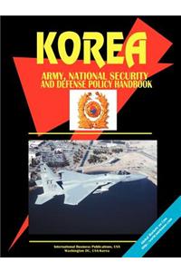 Korea South Army, National Security and Defense Policy Handbook