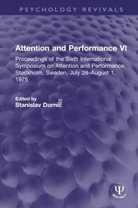 Attention and Performance VI