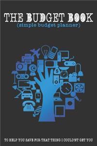 The budget book simple budget planner