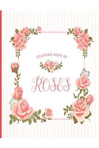 Coloring Book Of Roses