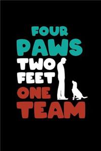 Four Paws Two Feet One Team