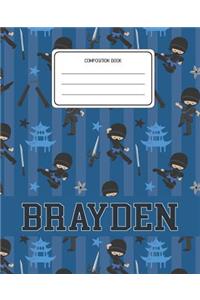 Composition Book Brayden