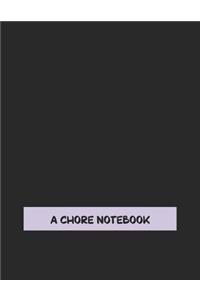 A Chore Notebook