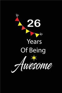 26 years of being awesome