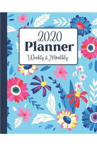 2020 Weekly & Monthly Planner