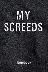 My Screeds Notebook