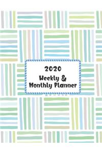 2020 Weekly & Monthly Planner