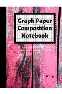 Graph Paper Composition Notebook