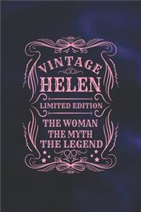 Vintage Helen Limited Edition the Woman the Myth the Legend