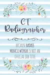 Ct Radiographer