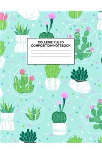 College Ruled Composition Notebook